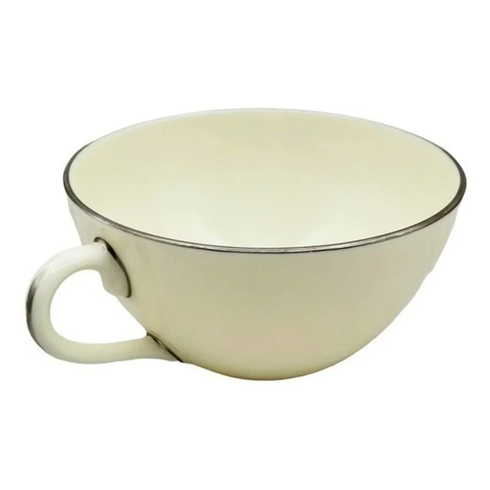 Vintage Lenox Olympia Platinum Cup and Saucer 2 pcs Set | Home Drinkwear